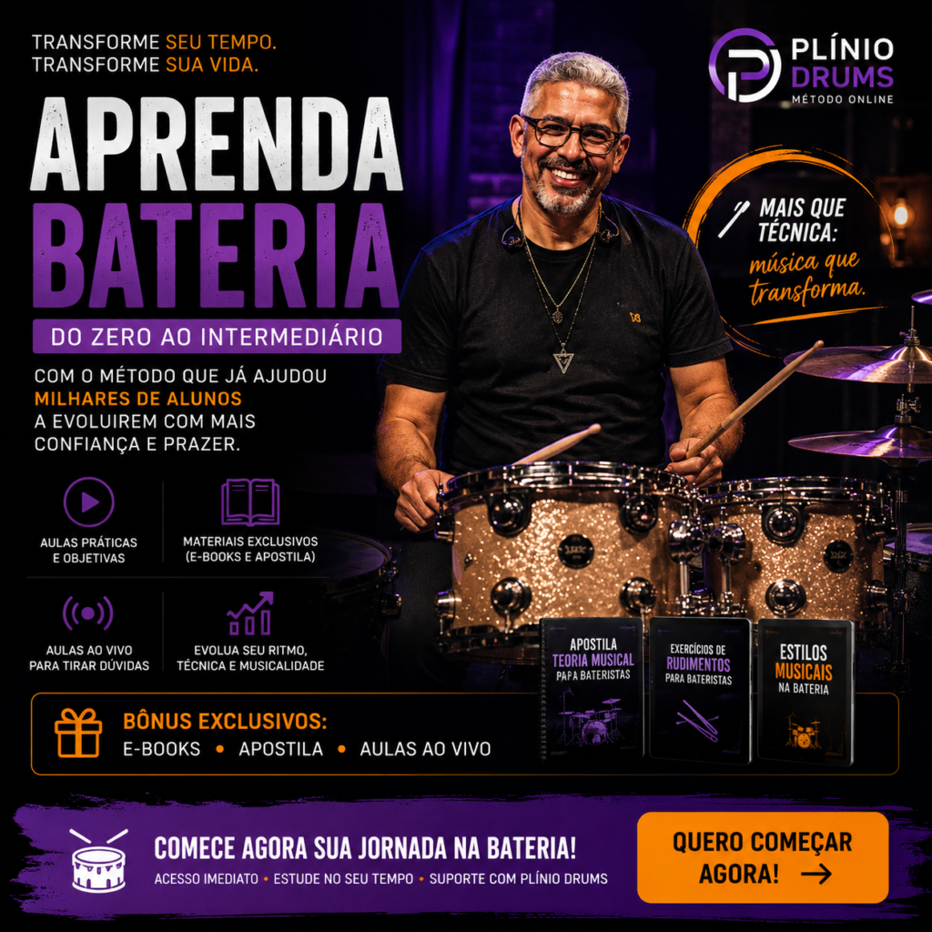 PLINIO DRUMS CURSO BATERIA 02