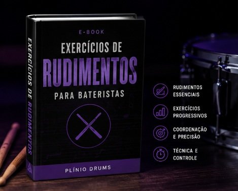 PLINIO DRUMS EBOOK RUDIMENTOS